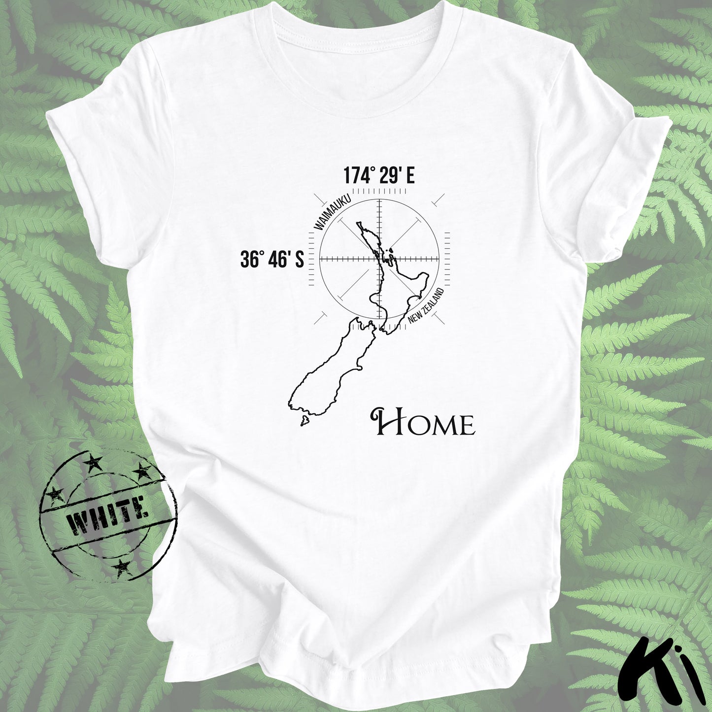 WAIMAUKU New Zealand Home Co-ords Shirt