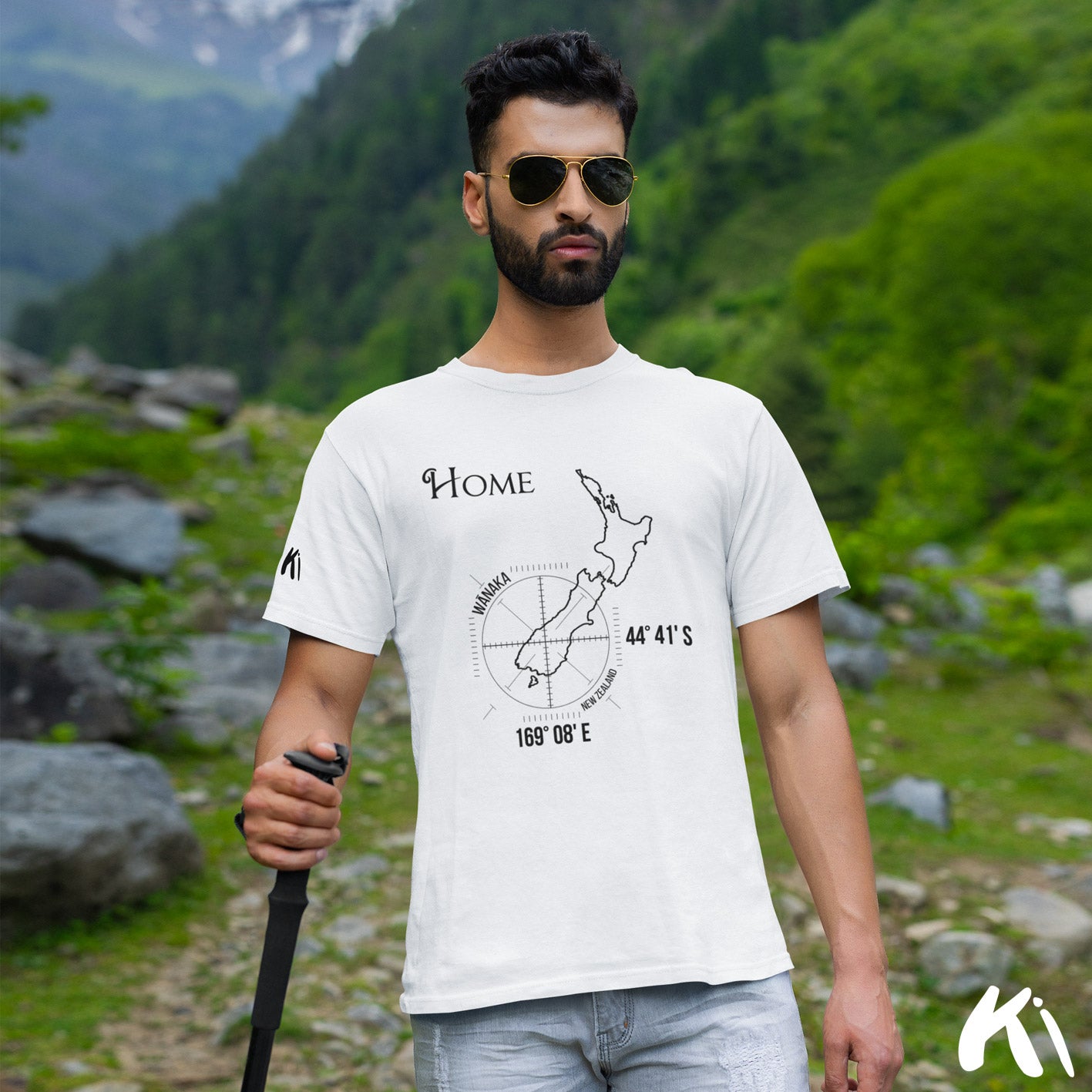 WĀNAKA New Zealand Home Co-ords Shirt