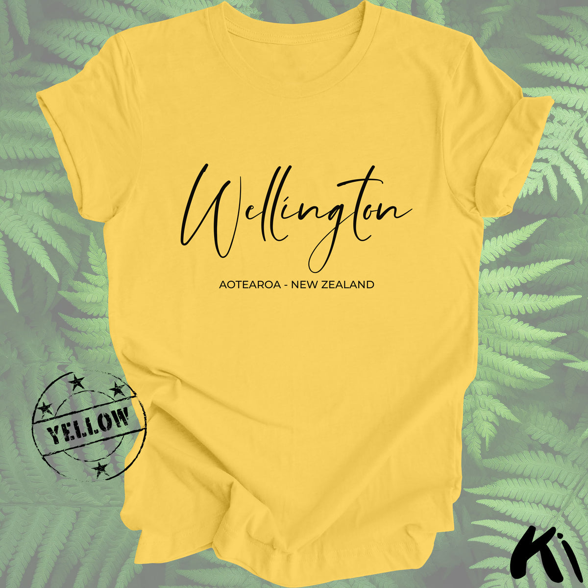 WELLINGTON New Zealand Signature Script Shirt