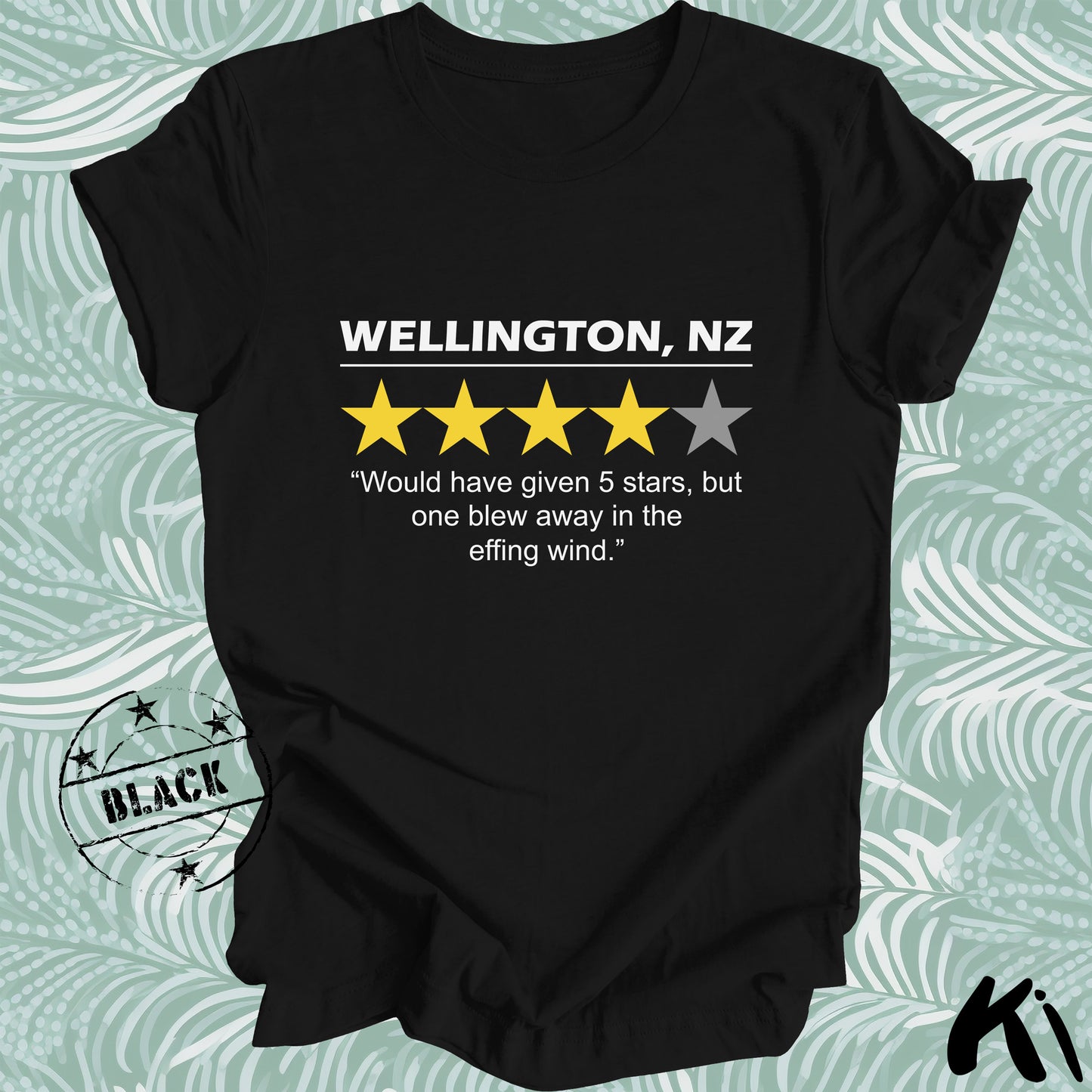 WELLINGTON New Zealand Star Review Shirt