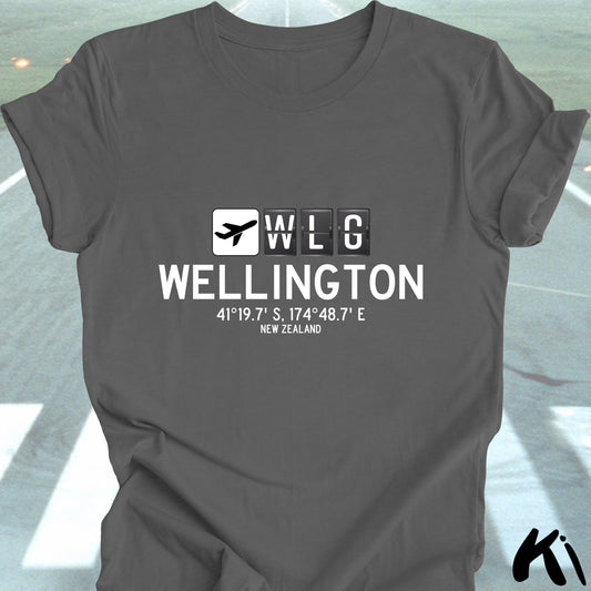 WELLINGTON Airport Code Shirt