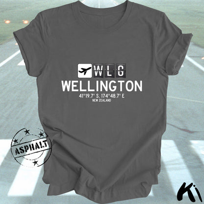 WELLINGTON Airport Code Shirt