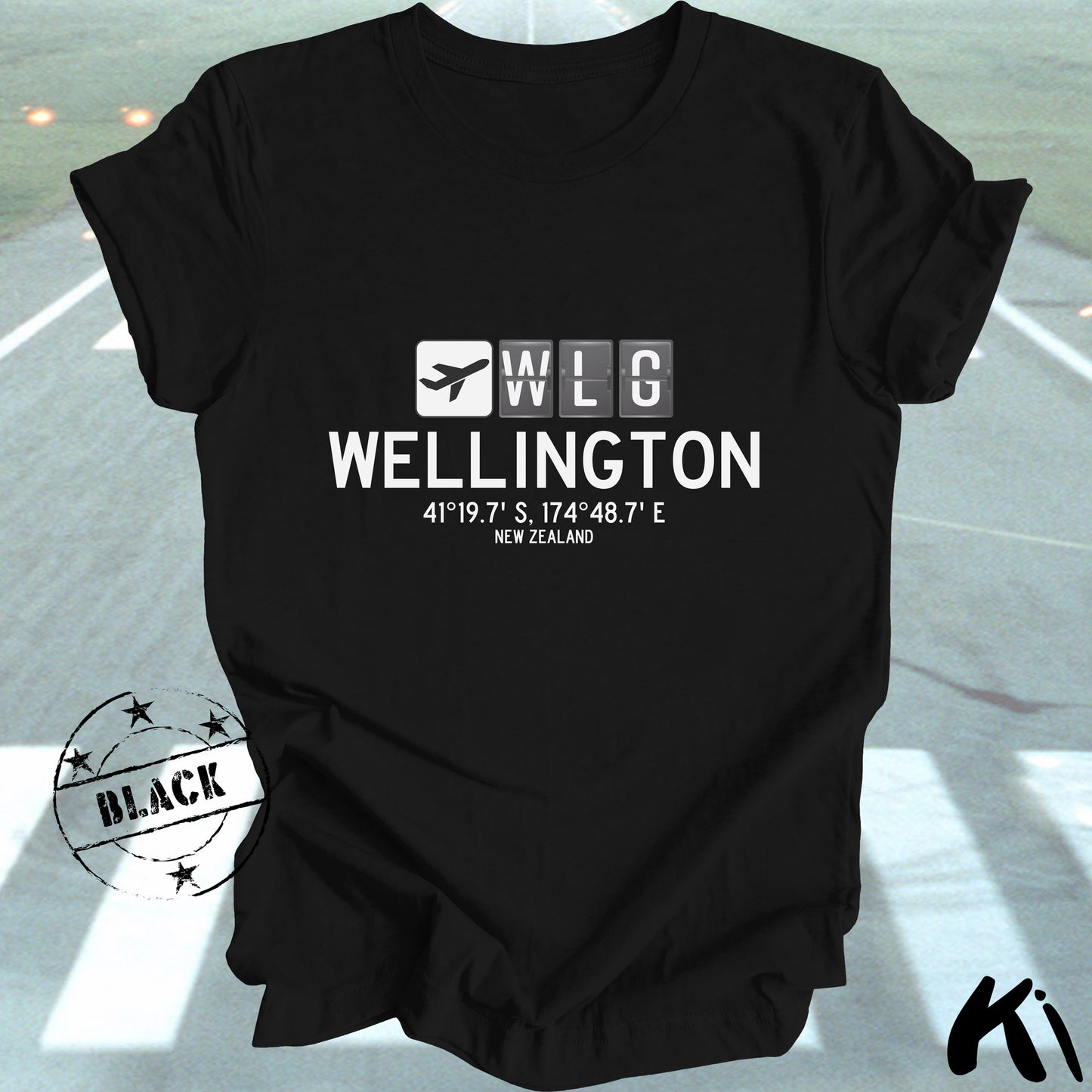 WELLINGTON Airport Code Shirt