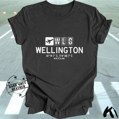 WELLINGTON Airport Code Shirt