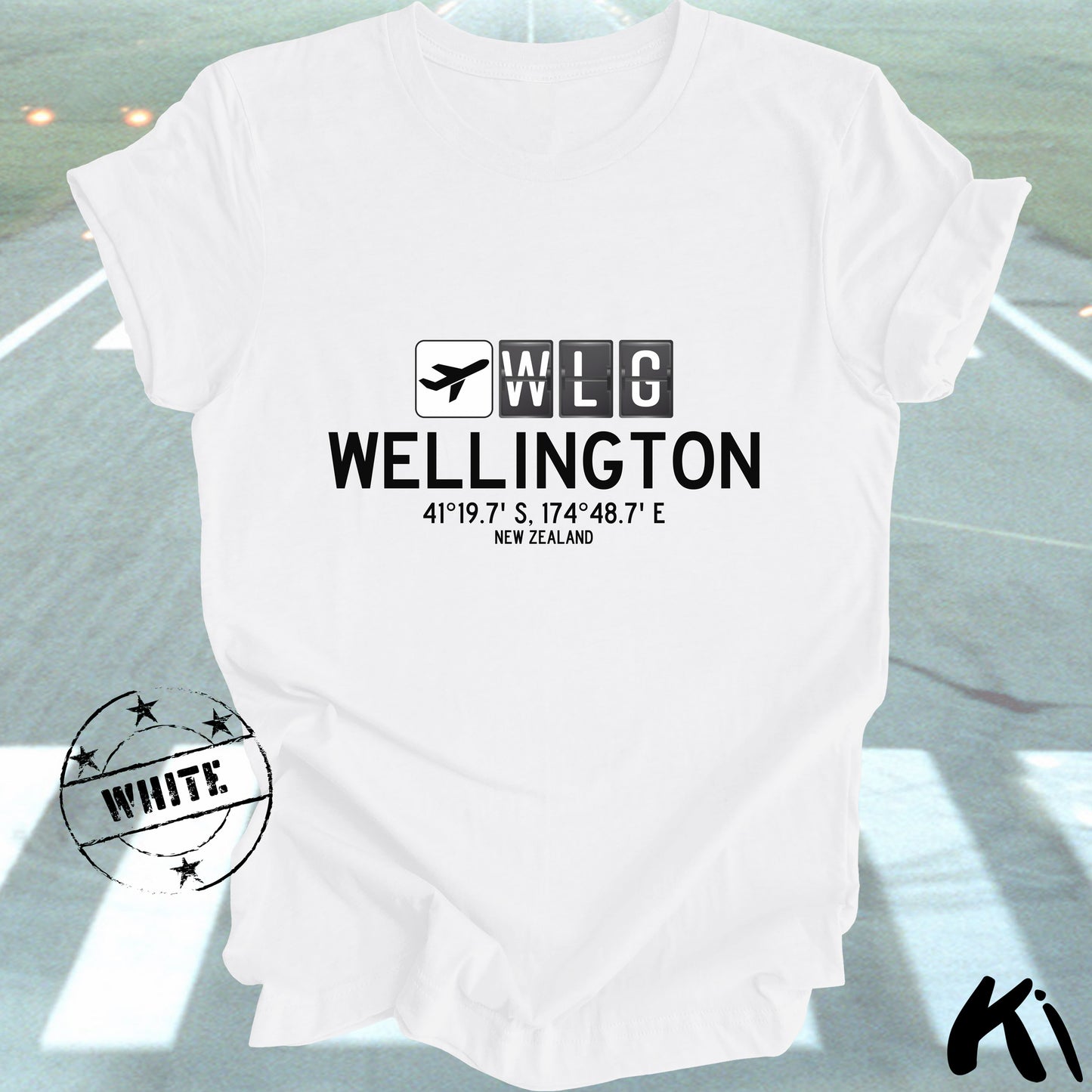 WELLINGTON Airport Code Shirt