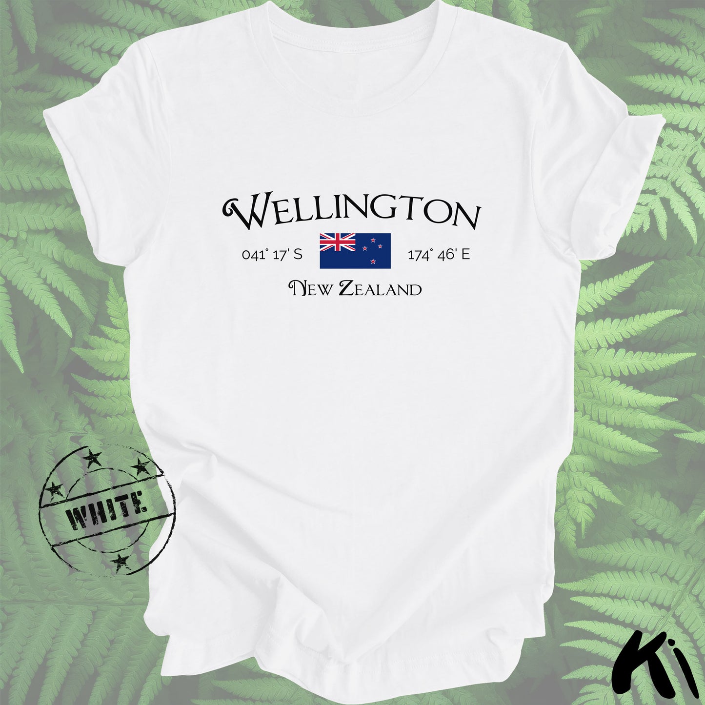 WELLINGTON New Zealand Flag Co-ordinates Shirt