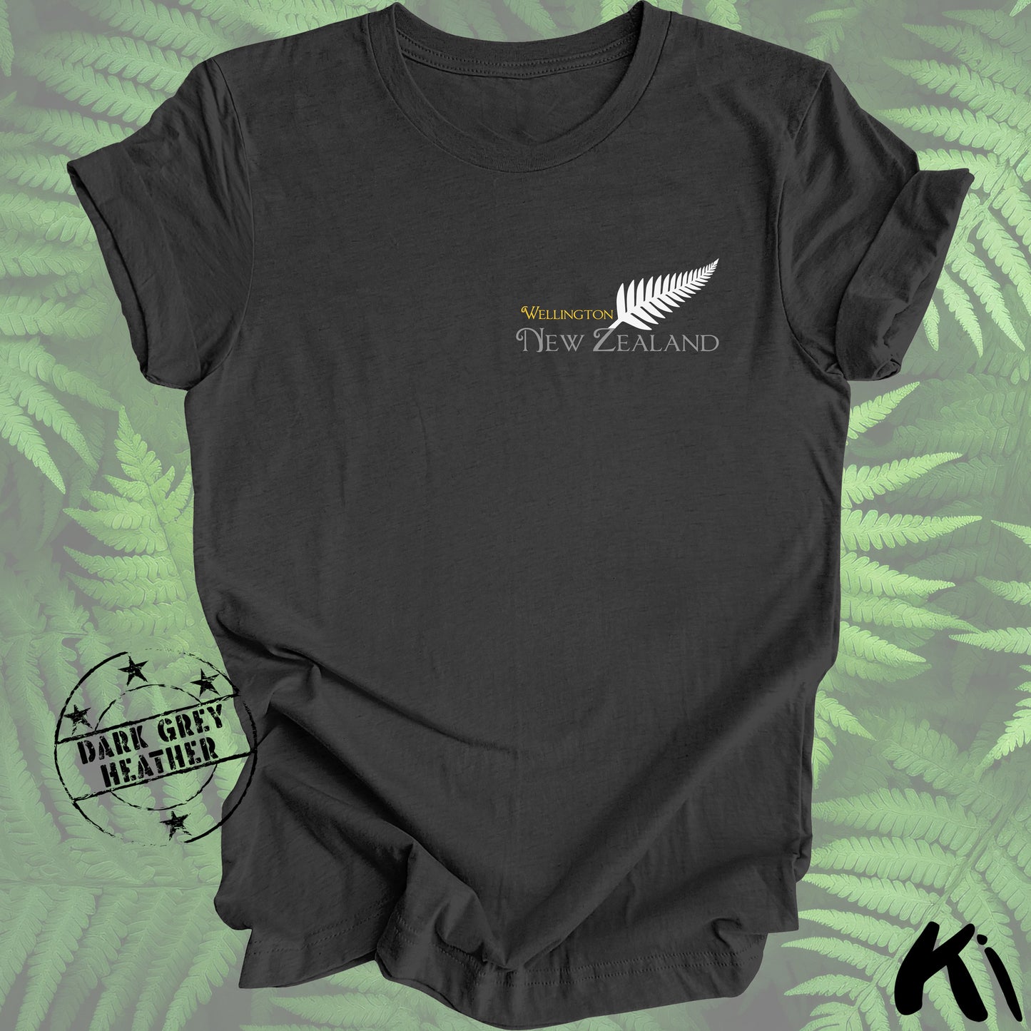 WELLINGTON New Zealand SILVER FERN Minimalist Shirt
