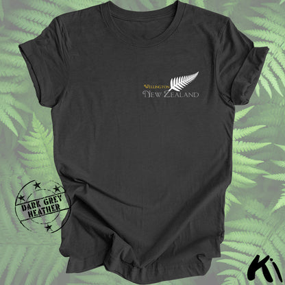 WELLINGTON New Zealand SILVER FERN Minimalist Shirt