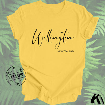 WELLINGTON New Zealand Signature Script Shirt