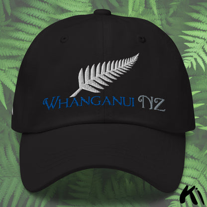 WHANGANUI NZ Silver Fern Dad Hat Cap