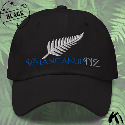 WHANGANUI NZ Silver Fern Dad Hat Cap