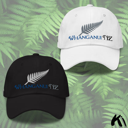 WHANGANUI NZ Silver Fern Dad Hat Cap