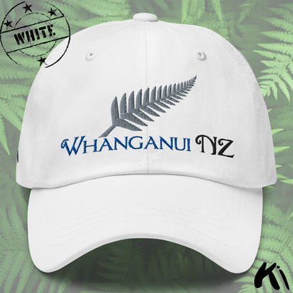 WHANGANUI NZ Silver Fern Dad Hat Cap