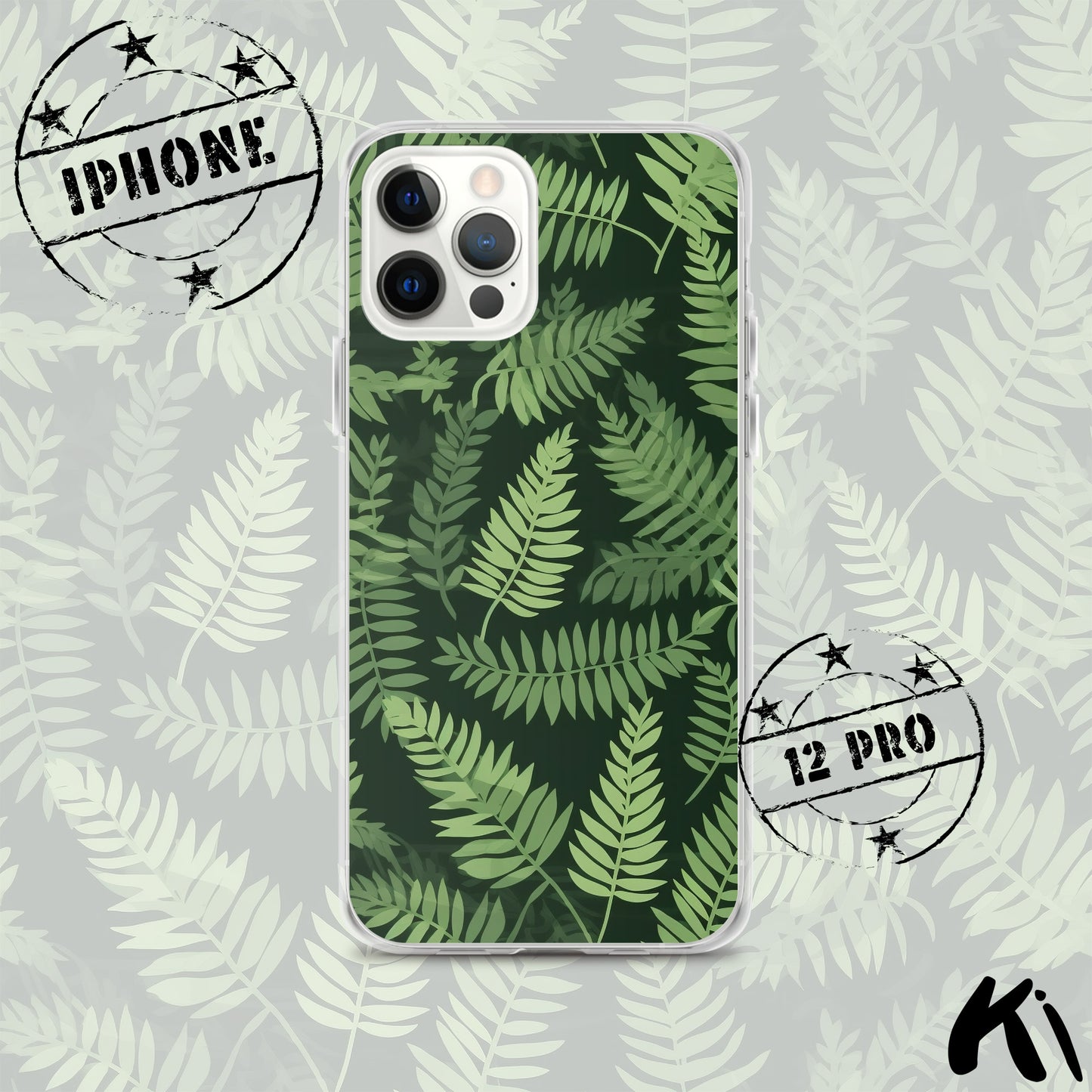 FERN LEAVES Clear Case for iPhone®
