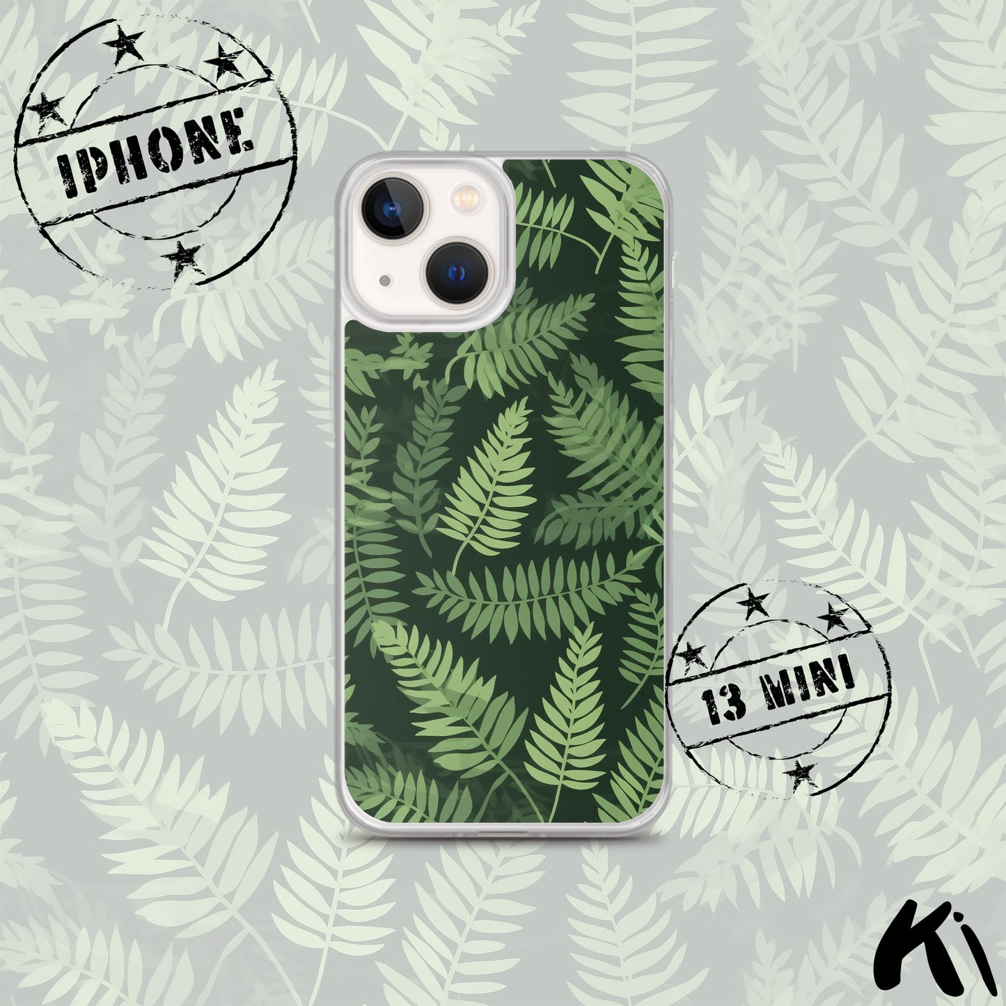 FERN LEAVES Clear Case for iPhone®