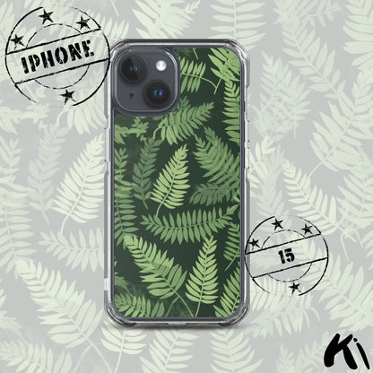 FERN LEAVES Clear Case for iPhone®