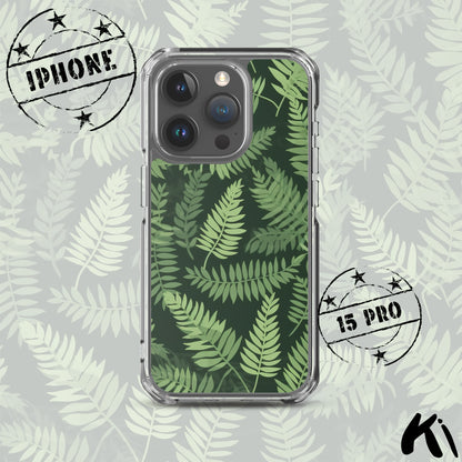 FERN LEAVES Clear Case for iPhone®
