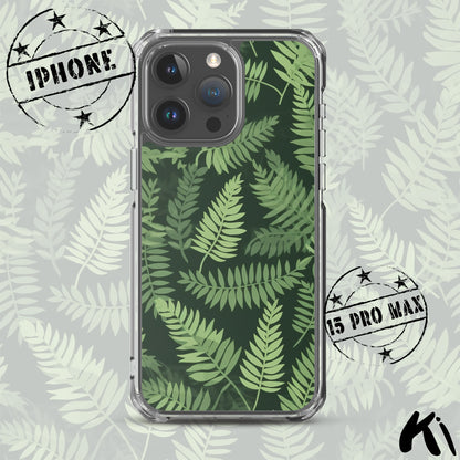 FERN LEAVES Clear Case for iPhone®