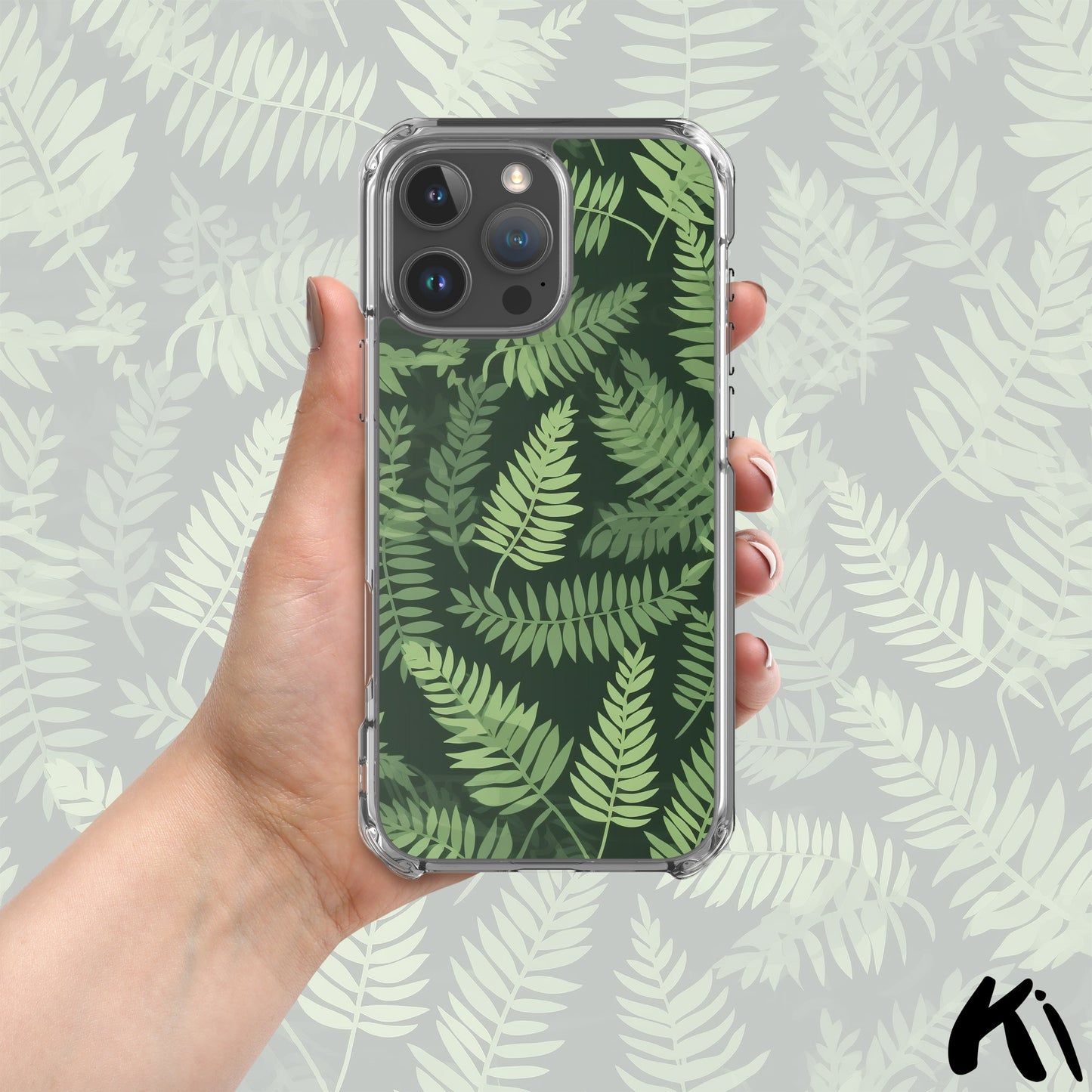FERN LEAVES Clear Case for iPhone®
