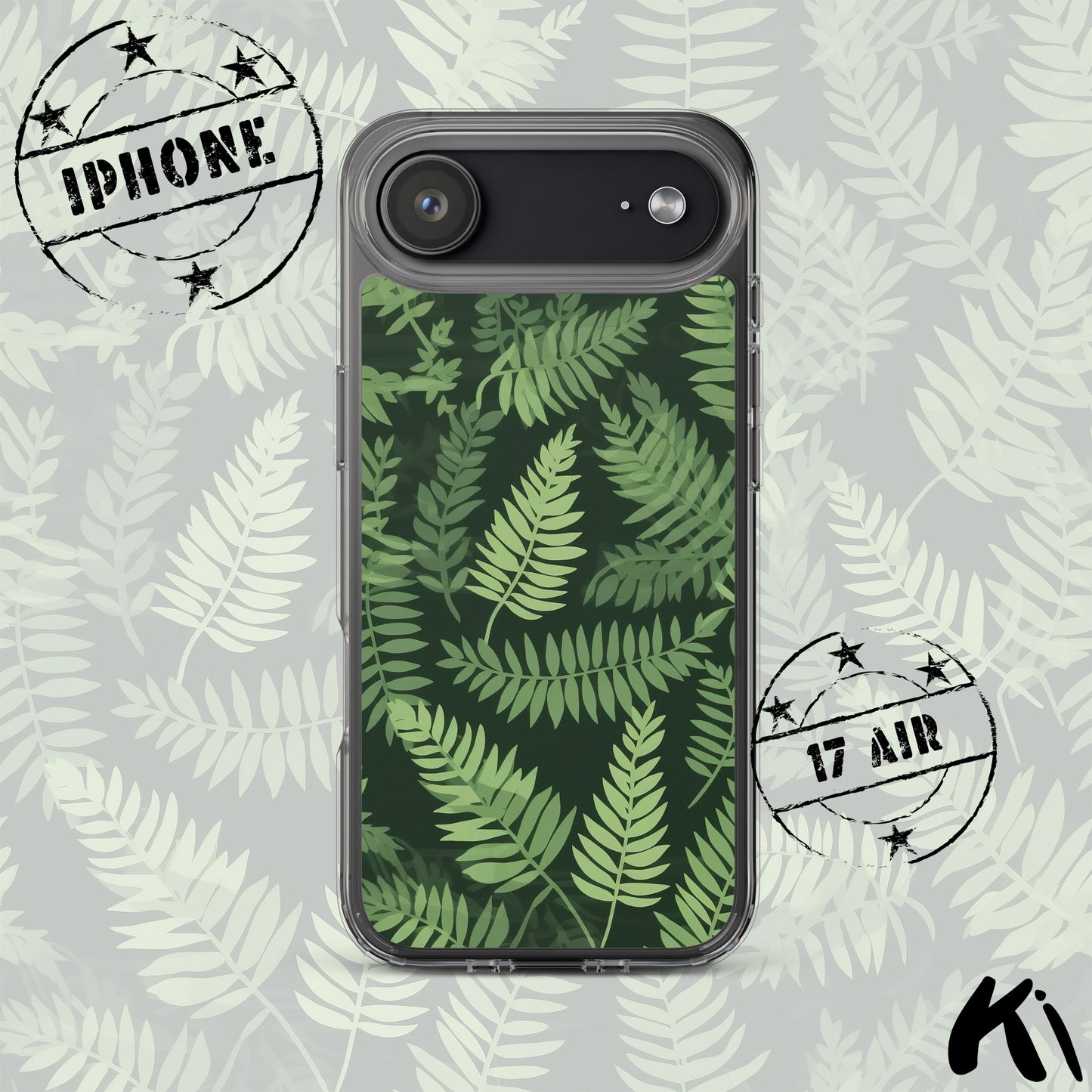 FERN LEAVES Clear Case for iPhone®