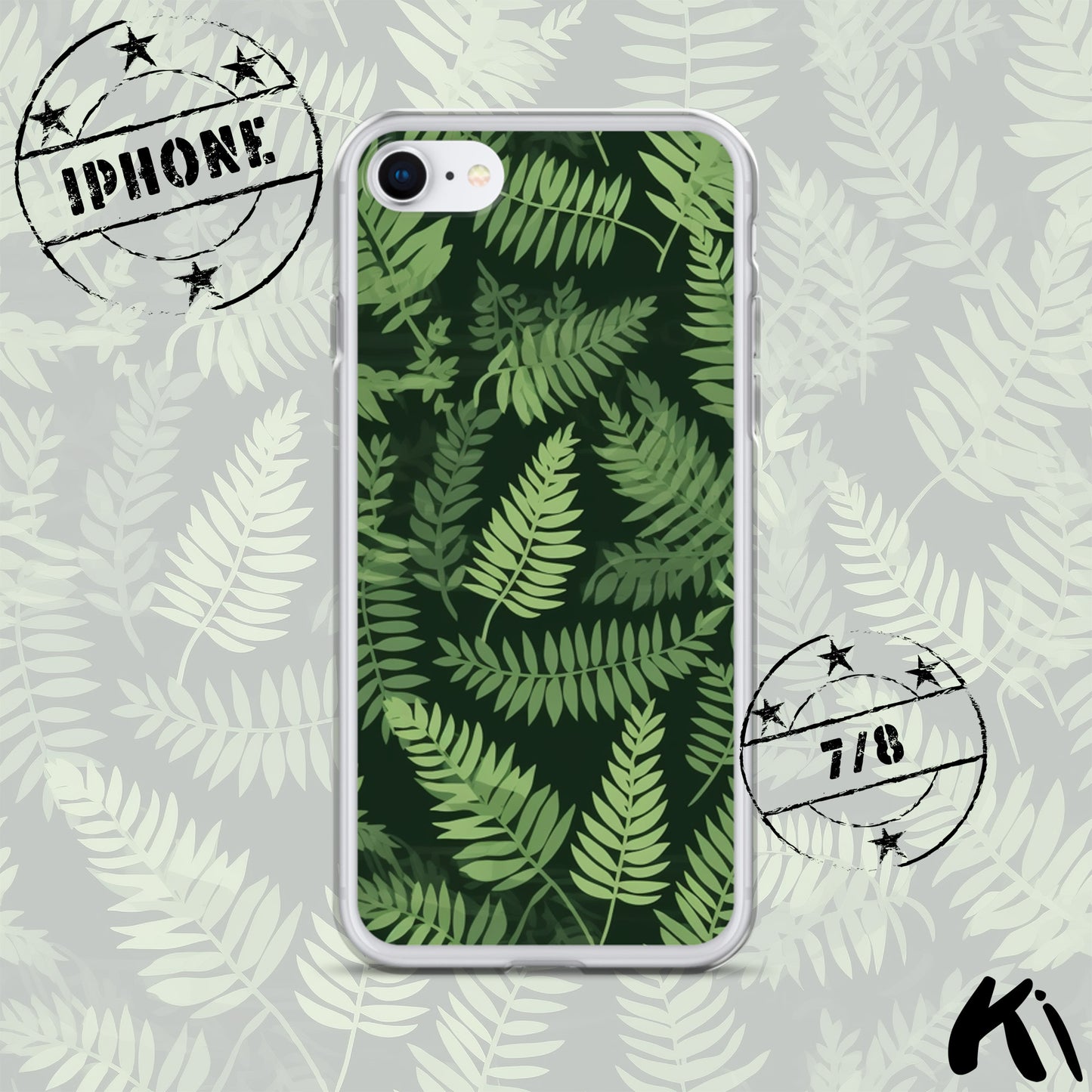 FERN LEAVES Clear Case for iPhone®