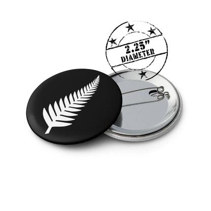 New Zealand Pin Button Set Of 5