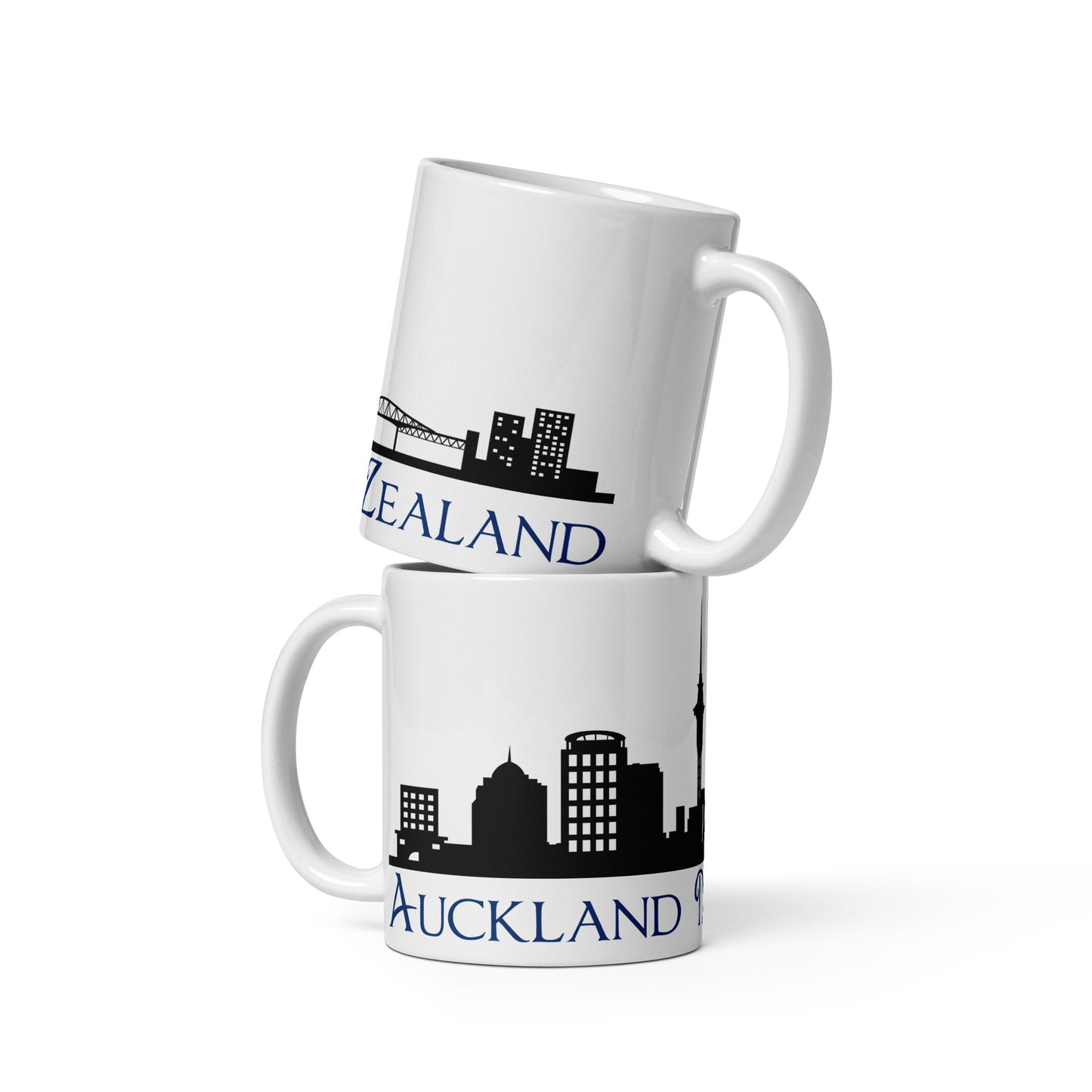 AUCKLAND New Zealand Skyline Coffee Mug