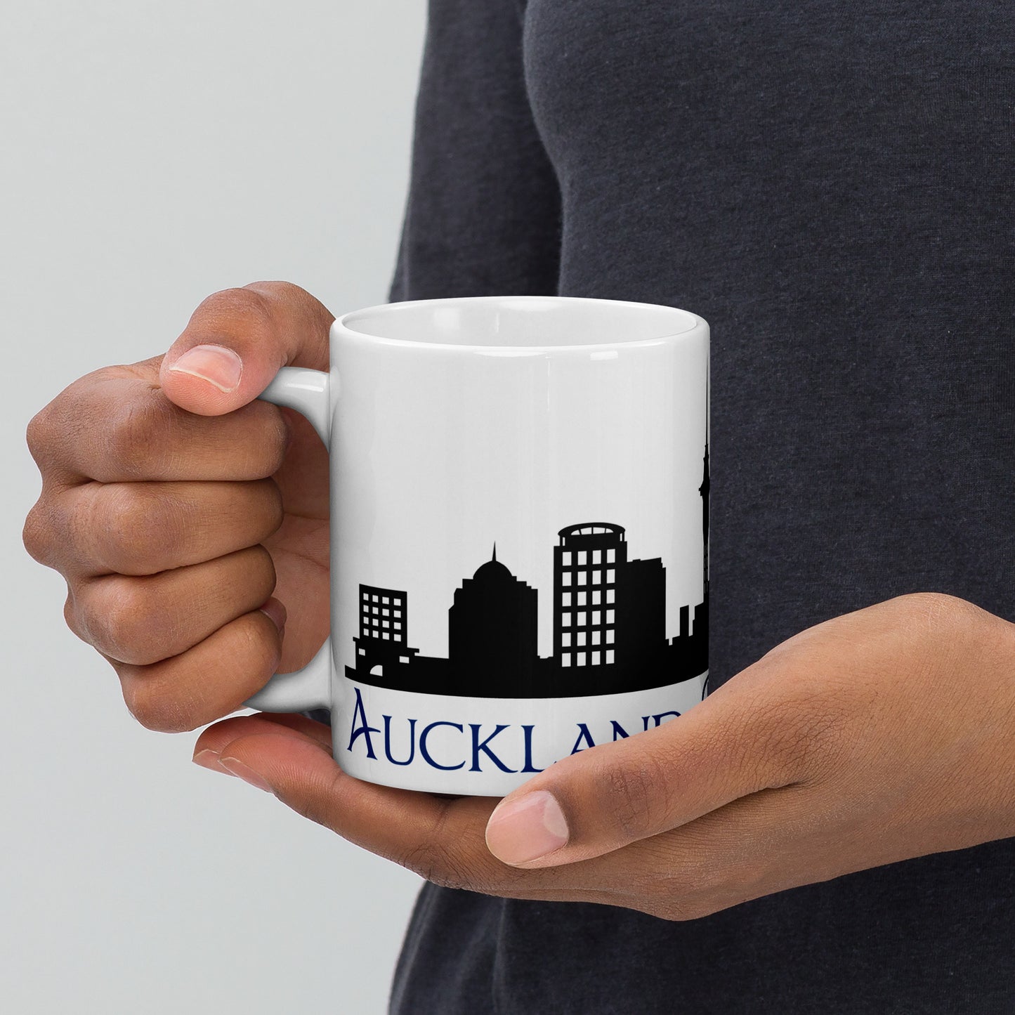 AUCKLAND New Zealand Skyline Coffee Mug
