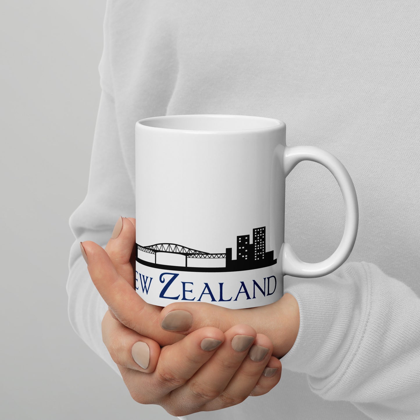 AUCKLAND New Zealand Skyline Coffee Mug