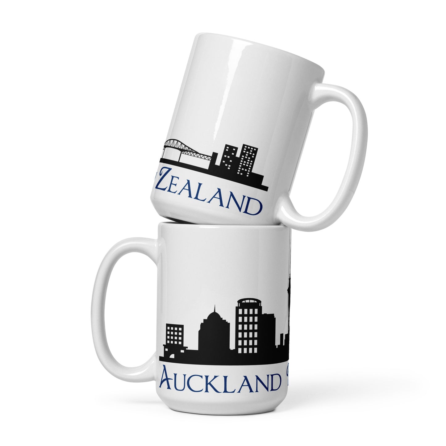AUCKLAND New Zealand Skyline Coffee Mug